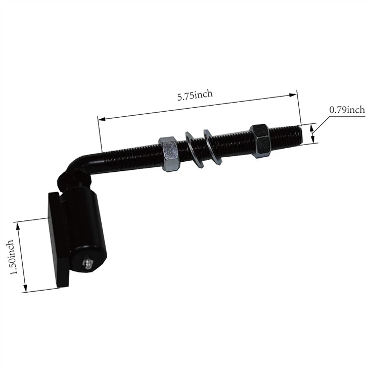 full circle swing gate hinge
